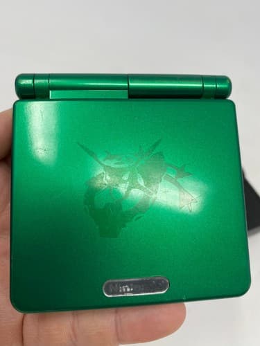 Gameboy Advance SP Rayquaza Edition Pokemon Center GBA Authentic Japan — photo 3