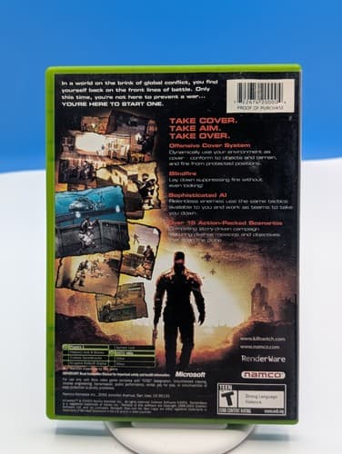 Kill Switch (Microsoft Xbox, 2003) **TESTED** Complete CIB — photo 2