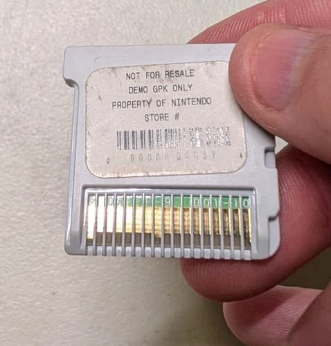 Kirby Triple Deluxe NFR Kiosk Demo Nintendo 3DS Cartridge Tested — photo 5