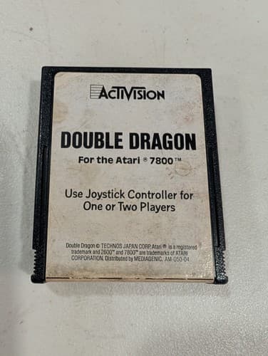 DOUBLE DRAGON - ATARI 7800 - CARTRIDGE ONLY, Tested Working