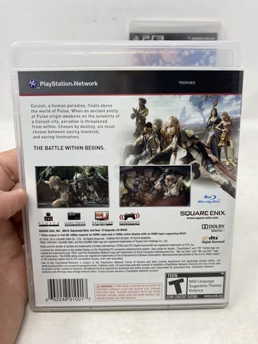 3 games Lot Bundle PS3 Final Fantasy Kingdom Hearts Elder Scrolls Oblivion Etc — photo 7
