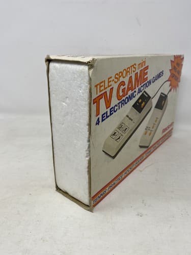 Vintage Tele-Action Mini TV Game 4 Electronic Games DMS 1970's Open Box New — photo 6