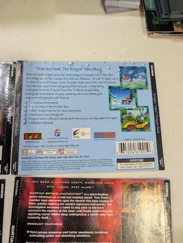 Lot of 9 PS1 Case Artworks - Alone In The Dark, Darkstone, Casper, The Mummy — photo 8