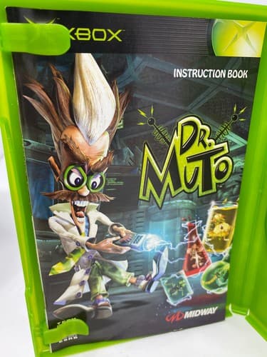 Dr. Muto (Microsoft Xbox, Midway) complete w/ case & manual- Tested/working- — photo 8