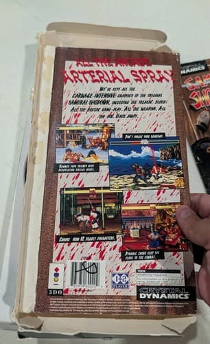 Samurai Shodown 3DO Interactive Multiplayer (1993) Crystal Dynamics Please Read — photo 5