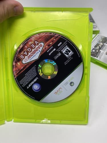 Lot Of 4 Tom Clancy Xbox 360 Ghost Recon Rainbow Six Vegas Sniper Elite — photo 4