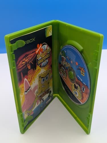 SpongeBob SquarePants Movie Microsoft Xbox Game CIB Complete — photo 3