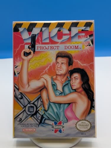 Vice: Project Doom Nintendo NES Complete Tested & Working