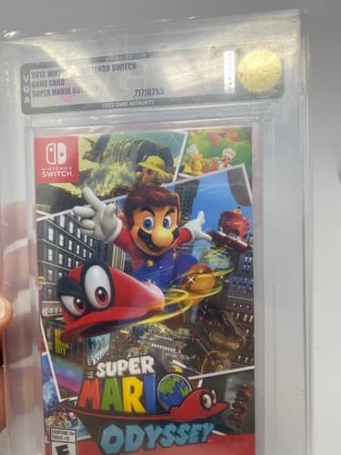 Super Mario Odyssey VGA 90 NM+/MT Nintendo Switch Sealed Brand New NSW — photo 5