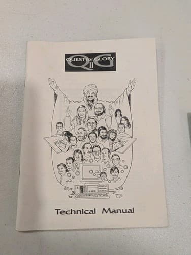 Vintage Quest For Glory Manuals Only PC Game — photo 6