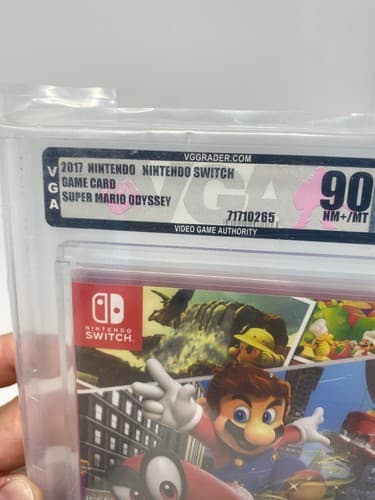 Super Mario Odyssey VGA 90 NM+/MT Nintendo Switch Sealed Brand New NSW — photo 2