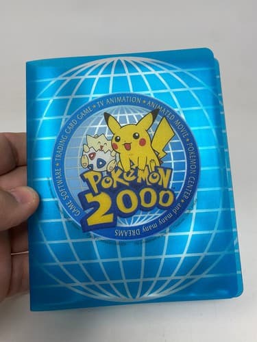 Pokemon Center 2000 Blue Photo Album TCG Earth Game — photo 2