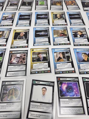 Star Trek CCG Lot of Of 61 Cards Mixed - Characters, Vehicles — photo 4