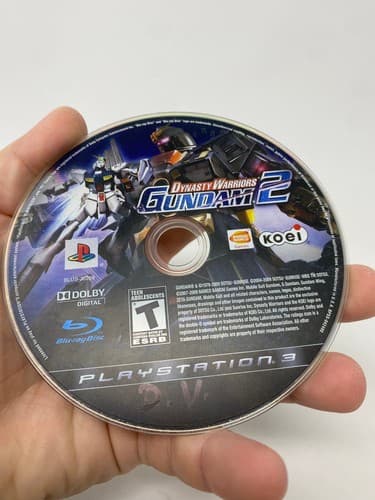 Dynasty Warriors: Gundam 2 Sony PlayStation 3 PS3 2009 Tested Disc ONLY — photo 3