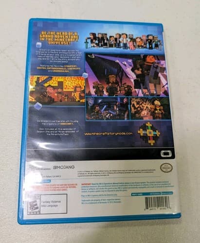 Minecraft: Story Mode - The Complete Adventure (Nintendo Wii U, 2016) — photo 2