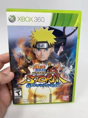 Naruto Shippuden: Ultimate Ninja Storm Generations (Xbox 360, 2012) CIB Tested!