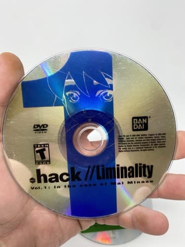 .Hack Vol 1 & 2 PS2 Liminality DVD Bonus Disc Set, Dot Hack Discs Only — photo 2