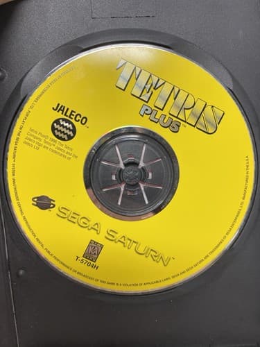 Tetris Plus (Sega Saturn) Loose Disc Only Cleaned Tested Working — photo 8