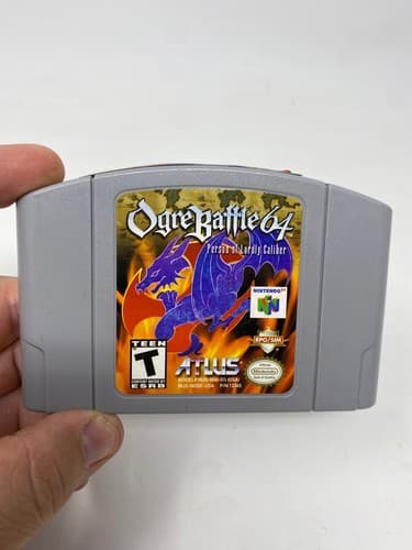 Ogre Battle 64: Person of Lordly Caliber (Nintendo 64 N64) Cart Only Authentic