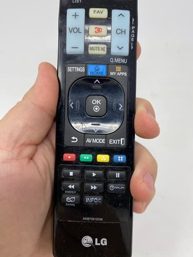LG AKB73615336 TV Remote Control 50PM6700 60PM6700 Smart TV 3D Black — photo 4