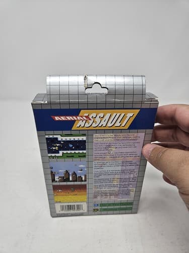 Aerial Assault (Sega Game Gear, 1992) w/ Box & Manual Complete Rare — photo 2