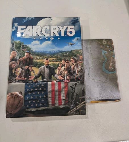 Prima Games Far Cry 5 Strategy Guide w/ Game World Poster (2018)