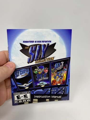 The Sly Collection - PS3 - Manual Only No Game or Case