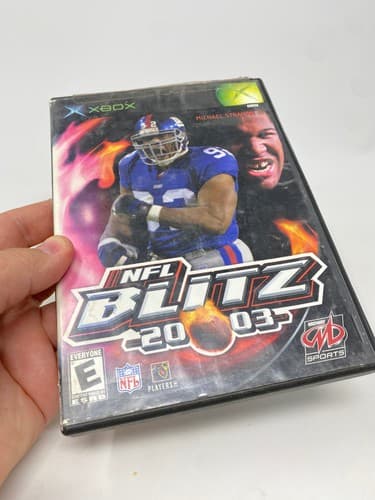 NFL Blitz 2003 (Microsoft, 2002) CIB Complete Authentic Tested — photo 3