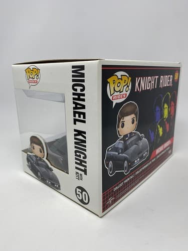 New-Funko-Pop Rides Michael Knight With Kitt ,Knight Rider 50 -Vinyl Figure. — photo 4