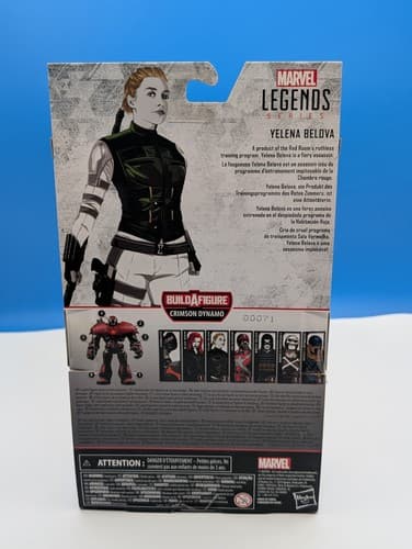 2020 Hasbro Marvel Legends Crimson Dynamo Series Yelena Belova 6" Figure New — photo 3