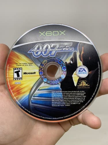 James Bond 007: Agent Under Fire (OG Xbox, 2002) Disc Only Tested Working — photo 2