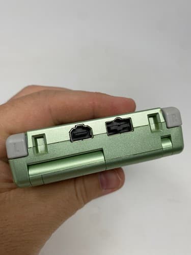 【Excellent】Nintendo GameBoy Advance SP Pearl Green GBA Console #RET08/0603/02 — photo 7