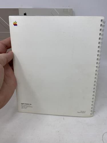 Vintage Macintosh "Getting Started" Manual Ships Fast and Circa 1990s — photo 2
