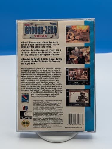 Ground Zero Texas SEGA CD Game — photo 2