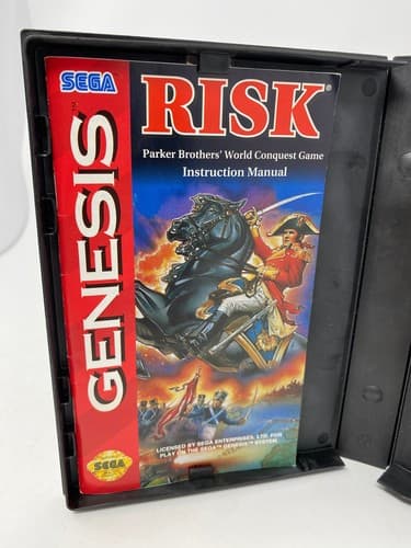 Risk Sega Genesis Complete CIB Game Manual Case Authentic — photo 6