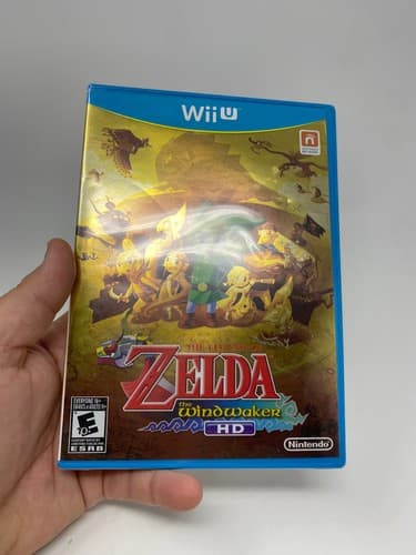Legend of Zelda The Windwaker HD Nintendo Wii U Brand New Factory Sealed GOLD — photo 3