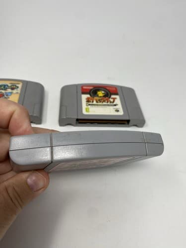 Lot of 3 Kirby Crystal Shards Yoshi Story Pokémon Snap Nintendo N64 Japan Import — photo 5