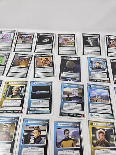 Star Trek CCG Lot of Of 61 Cards Mixed - Characters, Vehicles — photo 9
