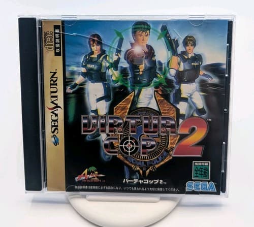 Import Sega Saturn - Virtua Cop 2 - Japan Japanese US SELLER