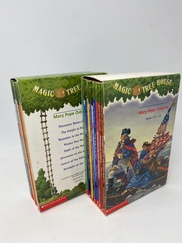 Lot of Magic Tree House Books #1-8 & 17-24 Box Set Mary Pope Osborne — photo 3