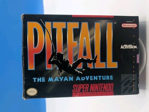 Pitfall: The Mayan Adventure (Super Nintendo SNES) Complete Authentic Tested