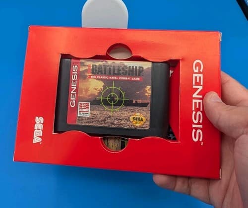 Battleship (Sega Genesis, 1993) CIB Complete — photo 8