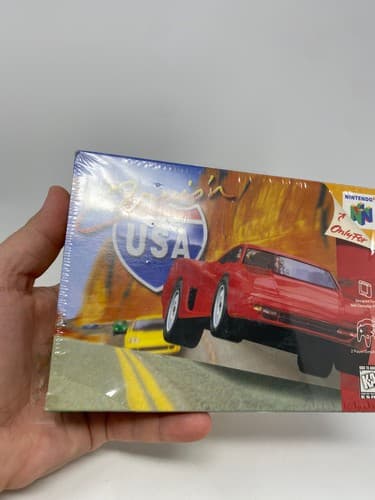 Cruis'n USA Nintendo 64 N64 1996 Factory Sealed Brand New Black Label — photo 2