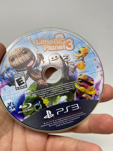 Little Big Planet 3 (Sony PlayStation 3 PS3) DISC ONLY PS3 Tested — photo 2