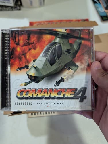 Vintage Comanche 4 Novalogic - The Art of War (PC, 2001) Computer Game — photo 8