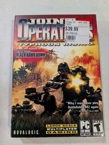 Joint Operations: Typhoon Rising (PC, 2004) Box Complete