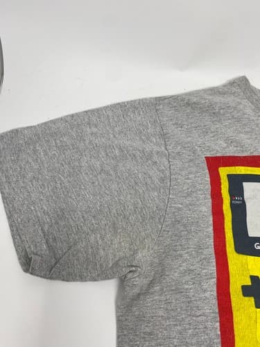 Nintendo Game Boy Color Retro Graphic T-Shirt Light Gray Size M Used — photo 2