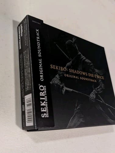 SEKIRO Shadows Die Twice Soundtrack CD Japan GAME MUSIC Limited OST W/Obi — photo 2