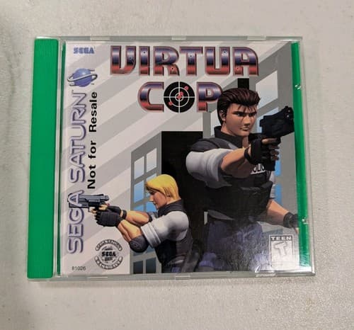 Virtua Cop Sega Saturn NOT FOR RESALE Disc Only Tested And Working Good Condtion
