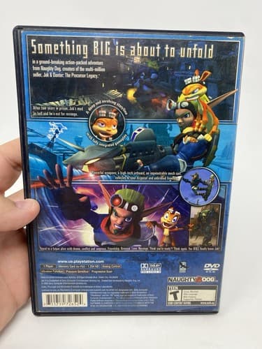Sony Jak II (PS2, 2003) Naughty Dog, Jak and Daxter Case & Disc Only! — photo 8